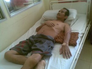 Kondisi Johra saat dirawat di Rumah Sakit Polri Sukanto