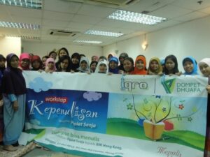 TKI Hong Kong Peserta Lokakarya (workshop) Kepenulisan Bersama Pipiet Senja