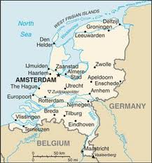Peta wilayah Belanda