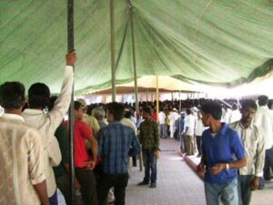 Suasana Antrian Mengurus Amnesti Buruh Migran Pakistan