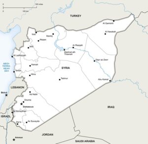 Peta Negara Suriah
