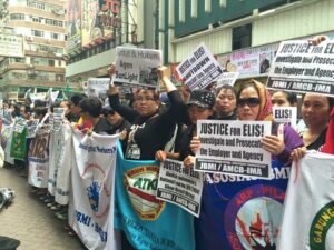 Aksi Unjuk Rasa Menuntut Keadilan untuk Elis
